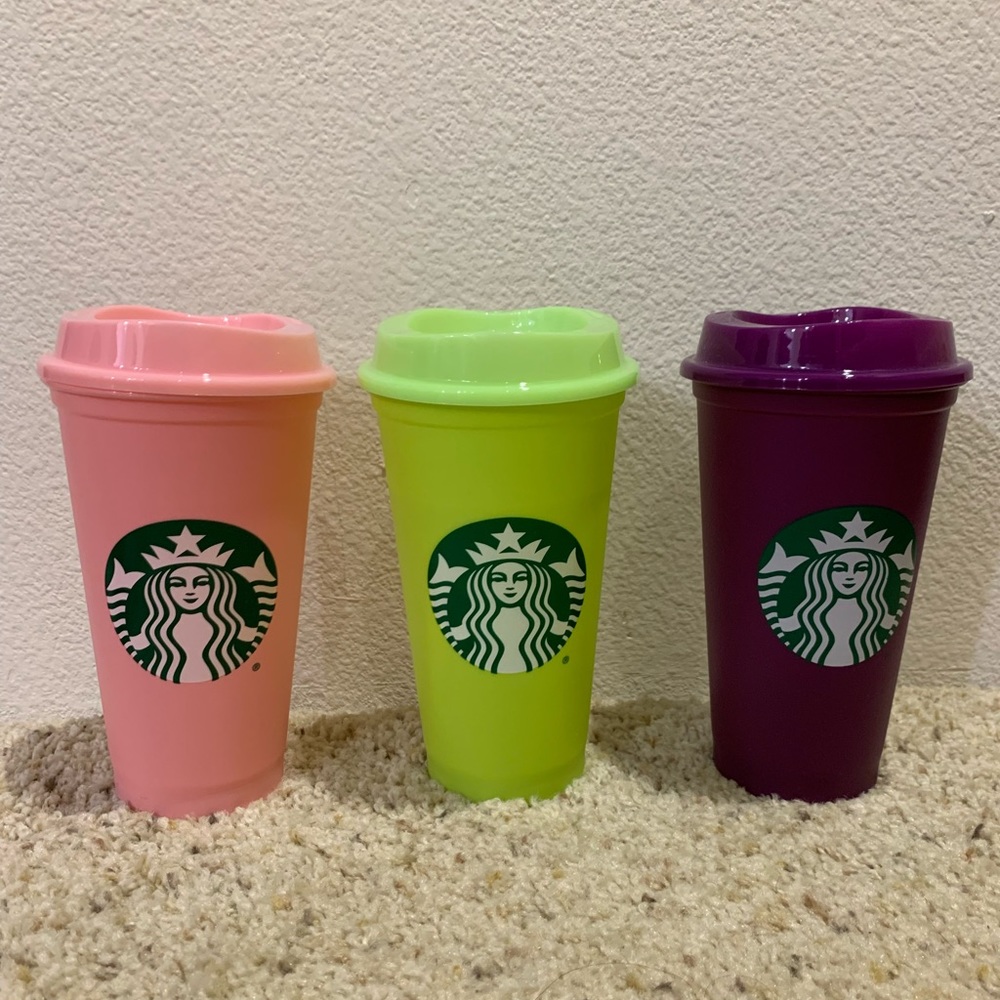 Starbucks cups